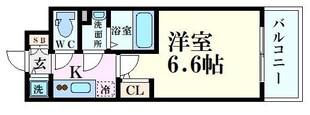 エスリードレジデンス大阪福島イーストの物件間取画像